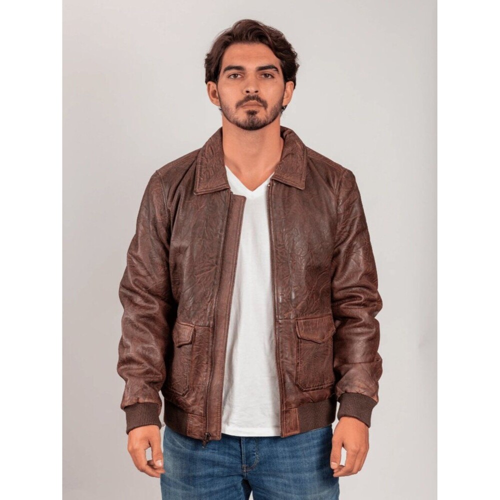 SterlingMode Mens Bomber Jacket
